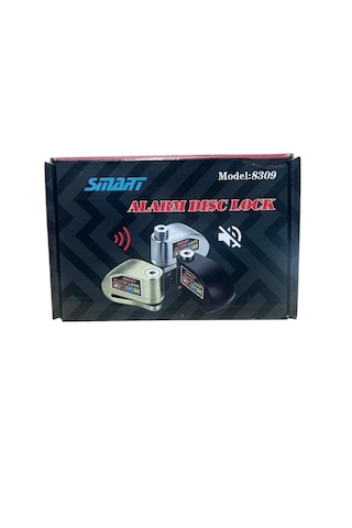 Alarmlı Motosiklet Disk Kiliti Çelik Disk Kilidi