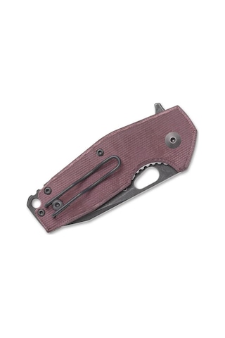 Fox Knives Suru Micarta Burgundy Kamp Çakı Bordo