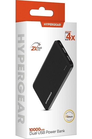 Hypergear 10000Mah Powerbank Taşınabilir Şarj Aleti (406605360)