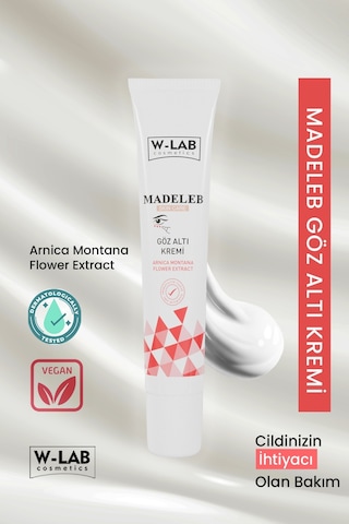 W-Lab Cosmetics Madeleb Göz Altı Kremi 20 ML