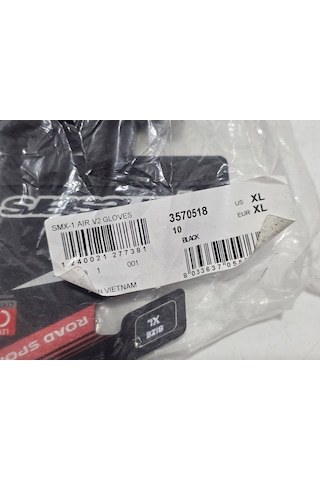 Alpinestars Smx-1 Air V2 Korumalı Motosiklet Eldiveni Xl Beden Siyah
