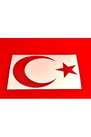 Ay Yıldız Sticker - Türk Bayrağı Sticker ( )-