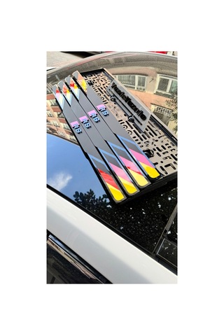 Özel Pleksi Kesim Rs Uyumlu Plakalık 2 Adet - 878384694