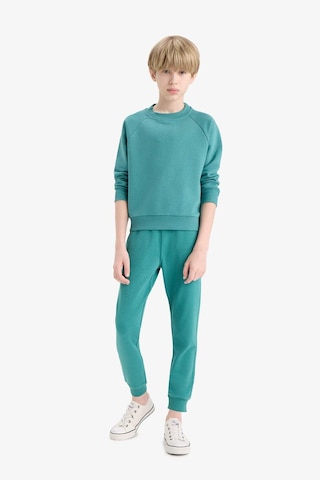 Defacto Bisiklet Yaka Basic Düz Okul Sweatshirt Erkek Çocuk E8415A825AU Yeşil