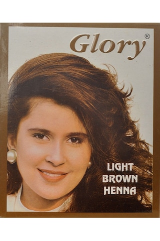 Glory Açık Kahverengi Hint Kınası (Light Brown Henna) 10 Gr Paket