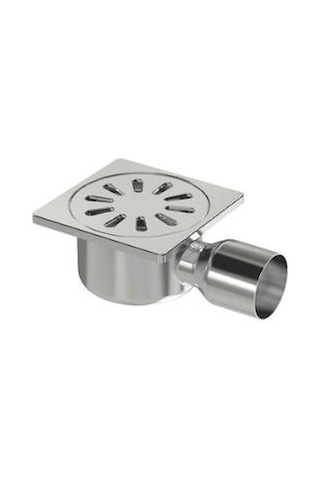 Maxiflow Premium Banyo Süzgeci Krom Yer Sifonu 10X10X50