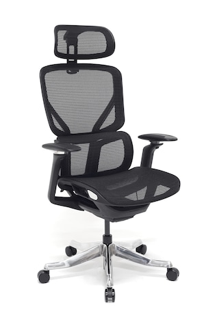 Zeon Büro Ofis Sistemleri // Comfort Aden Black Yönetici Koltuğu Ofis Çalışma Koltuğu Siyah