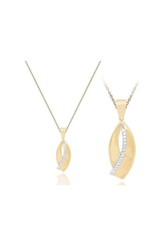 Tektaş - Sarı Altın 14 Ayar Trend Kolye N11.45932