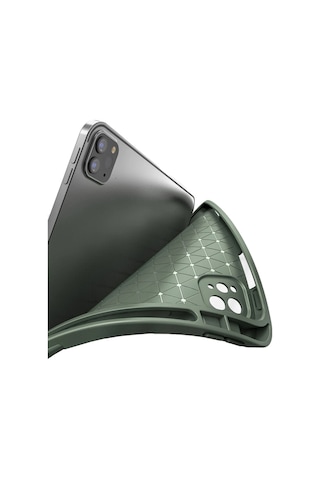 Newface - 237 - iPad Uyumlu Pro 11 2020 Kılıf Tablet Focus Silikon - Csmo-tex - - Yeşil