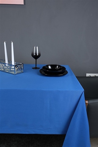 Twill Masa Örtüsü Saks Mavisi-672 - Saks Mavisi