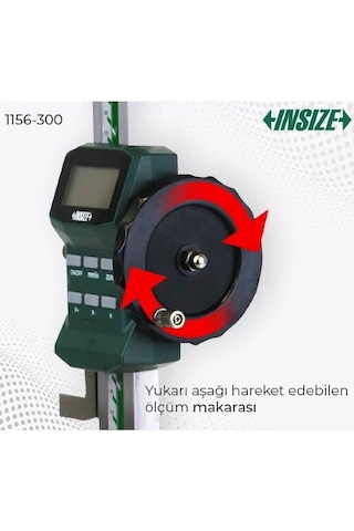 İnsize 1156-300 Makaralı Dijital Mihengir