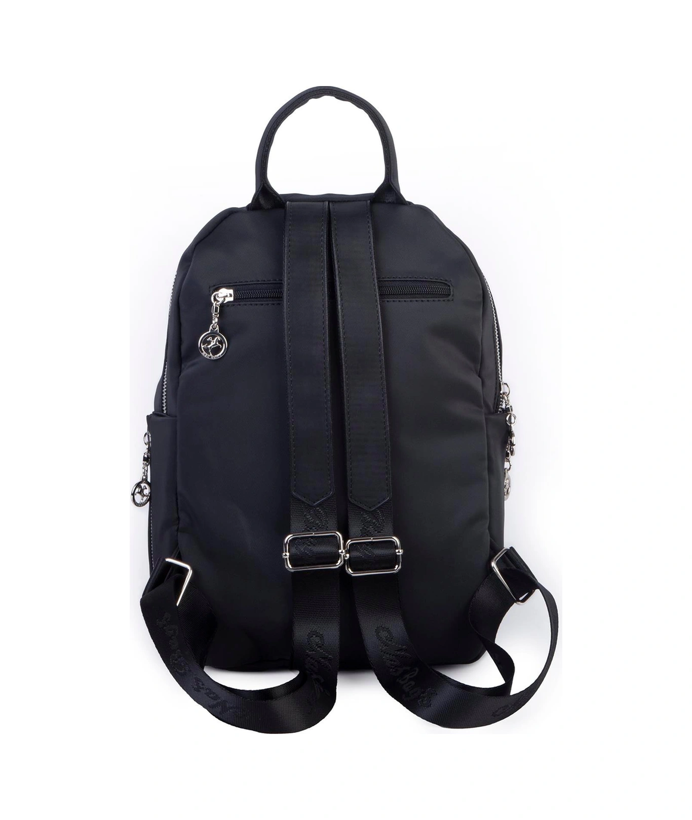 Nas Bag Kadın Çok Gözlü Sırt Çantası Siyah Buzzy Siyah