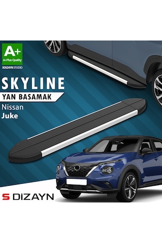 S-dizayn Nissan Juke 2 Skyline Aluminyum Yan Basamak 173 Cm 2019 Üzeri A+ Kalite