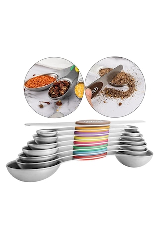 Suntek Paslanmaz Çelik Çift Taraflı Ölçü Renkli Renkli