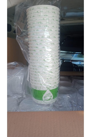 16 Oz Şeffaf Kapaklı Karton Çorba-aşure Kasesi 100 Adet