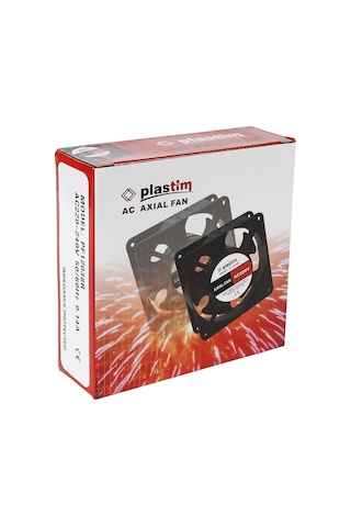 Plastim Bilezikli Aksiyel Fan 120x120x38 Mm 220v Ac