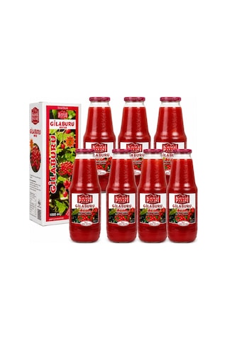 Kayseri Pazarı Gilaburu Suyu 1 Lt X 6 Adet Şeker Ilavesiz