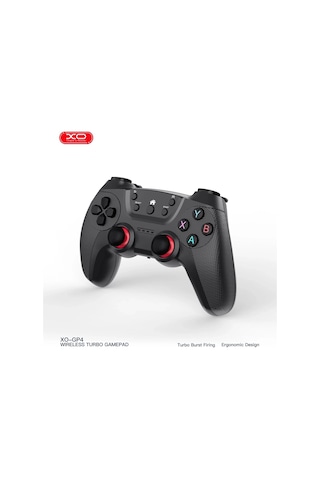 Gp4 2.4g Wireless Kablosuz Pilli Analog 2 Adet Oyun Kolu Konforlu Alet Eğlence Ürünü Siyah Gamepad