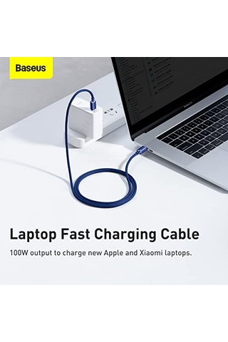 100w 120 Cm Pd Type-c Şarj Kablosu Siyah Diğer