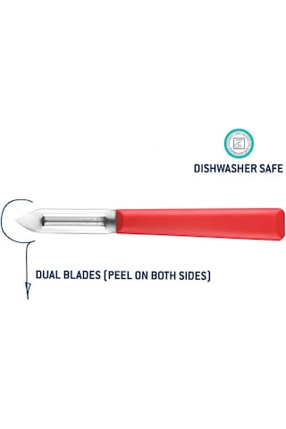 Opinel Essential Stationary No:115 Sebze - Meyve Soyacağı Op-002358 Kırmızı