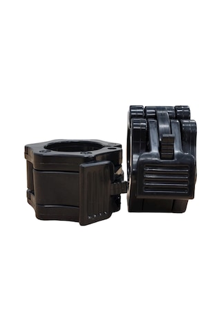 Siyah Kauçuk Bar Kelepçesi, 51 Mm, İthal, Çift, Profesyonel, Dayanıklı, Güçlü, Kaliteli
