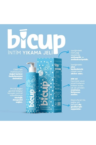 Bicup İntim Temizleme Jeli 200 ML
