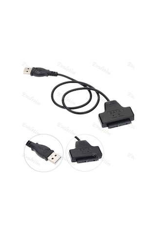 Usb To Micro Sata 1.8 Hdd Hard Disk Kablosu 5143P Mikro Ssd Lapt