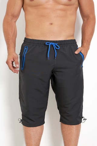 Enricoferry Erk Antrasit Hızlı Kuruyan Büyük Beden Kapri Edy2524b Antrasit