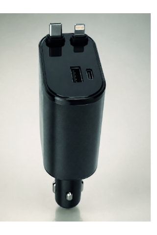 120w Hızlı Şarj Destekli 4'ü 1 Arada Araç Şarj Cihazı Type-c, Lig