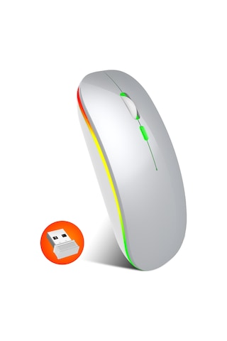 Cbtx M40 2.4G USB Nano Alıcılı Kablosuz RGB Fare