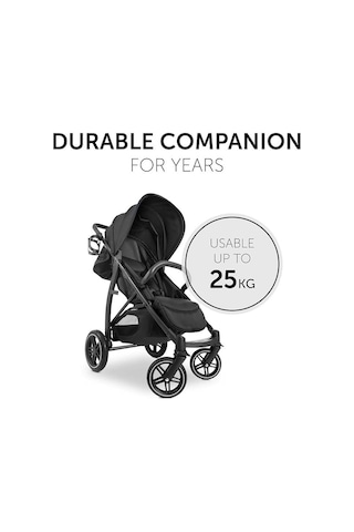 Hauck Rapid 4d Air Black Bebek Arabası