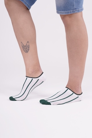 The Socks Company 3 Çift Özel Kutulu Erkek Görünmez Çorap 23SDCR150P Gri