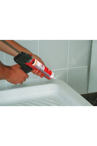 Würth Silikon Beyaz Duşakabin Yapıştırıcı Banyo Silikonu 310 Ml Beyaz