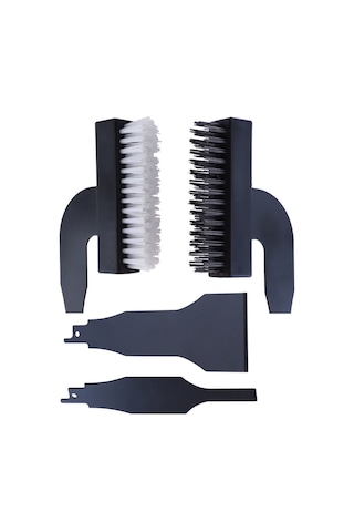 Sones Pas Temizleme Taşlama Aletleri Elektrikli Çelik Tel Naylon Fırça Temizleme Seti, Özellikler: Naylon/çelik Fırça Başlığı + 10mm/50mm Çelik Spatula