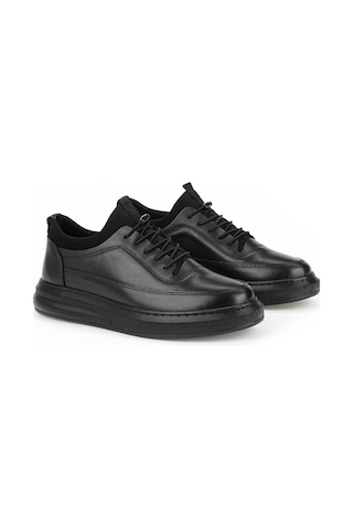 Ziya Erkek Hakiki Deri Sneaker 161423z88 Siyah 161423z88 000 40