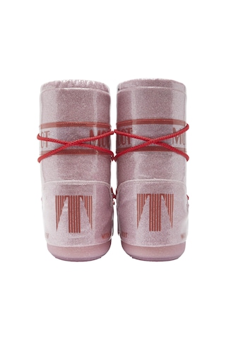 80d3400290-j001 Moon Boot Icon Jr Glitter Pembe Pembe