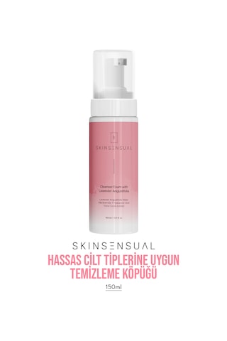 Skin Sensual Cleanser Foam With Lavender Angustifolia Niacinamide Hyaluronic Acid Temizleme Köpüğü