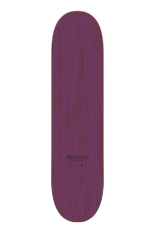 Pow Supply Co 8,25 Stack Logo Kaykay Tahtası Mor