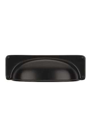 System Mobilya Kulbu Siyah Renk 64mm Çanak/tas Kulp Sy4533 0064 Al6 Çok Renkli