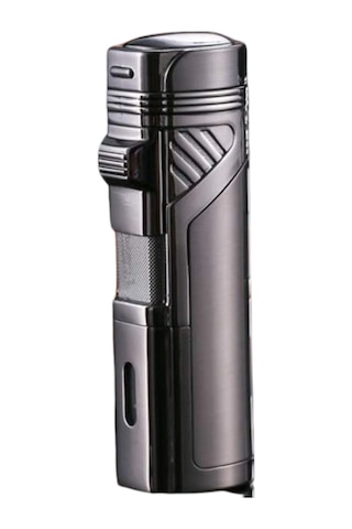 Promise 4 Torch Pürmüz Gunmetal Dahili Delicili Metal Puro Çakmağı