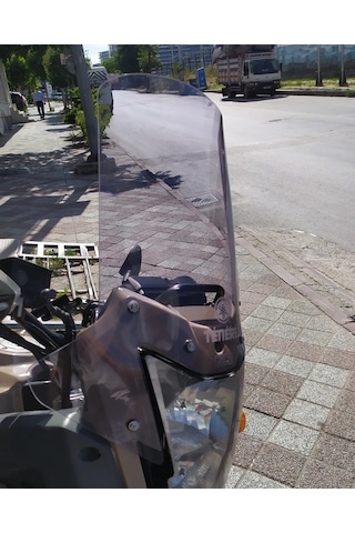 Yamaha Tenere Xtz660 Ön Cam Açık Füme Zeus 50cm 4mm