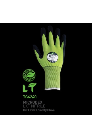 Tg6240 Microdex Lxt Nitril Kesilme Seviyesi E İş Eldiveni
