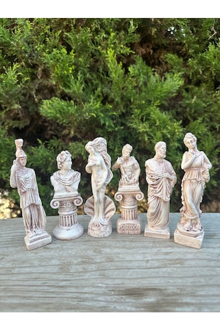 İmosas Yunan Mitoloji Heykel 6lı Set