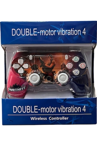 Glrtech P4a Kablosuz Oyun Kolu Double Motor Titreşimli Şarj Edilebilir Ps4 Uyumlu