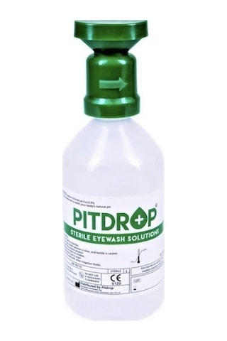 Yeşil Göz Duşu Yıkama Solüsyonu 500 Ml Pitdrop