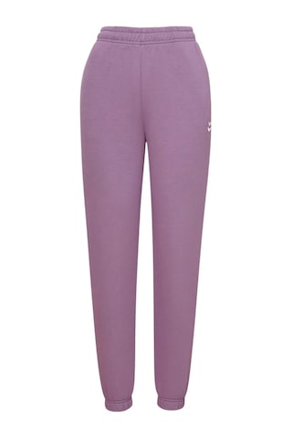 Hummel Pamuklu Regular Fit Lastikli Paça Eşofman Altı Kadın Eşofman Altı 932355-4856 Koyu Mor