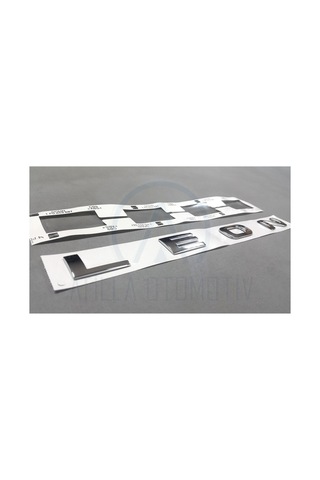 Seat Leon Mk1 Mk2 1p 5f 2006-2020 Bagaj Yazısı Krom