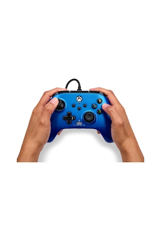 Xbox Series X S İçin Gelişmiş Kablolu Kumanda - Sapphire Fade, Mavi Diğer