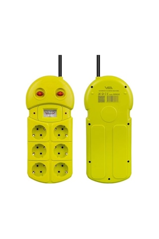 Vea Ve-970b 6'lı 1.5 Metre Grup Priz