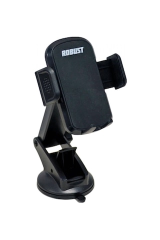 Nyf Robust Telefon Tutucu Mekanik Teleskopik Güçlü Vantuzlu 1.kalite Ras1001 Siyah